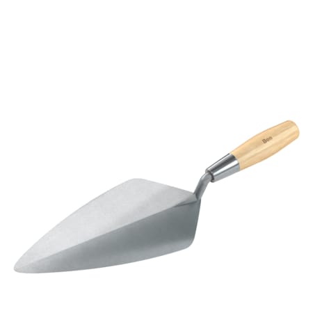 Bon Tool Bon 72-572 Brick Trowel Forged 12" Narrow London Wood Handle 72-572